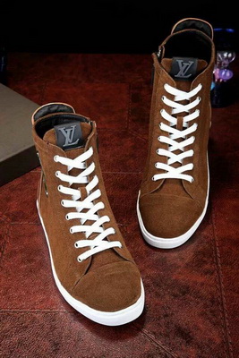 LV High-Top Fashion Men Shoes--037